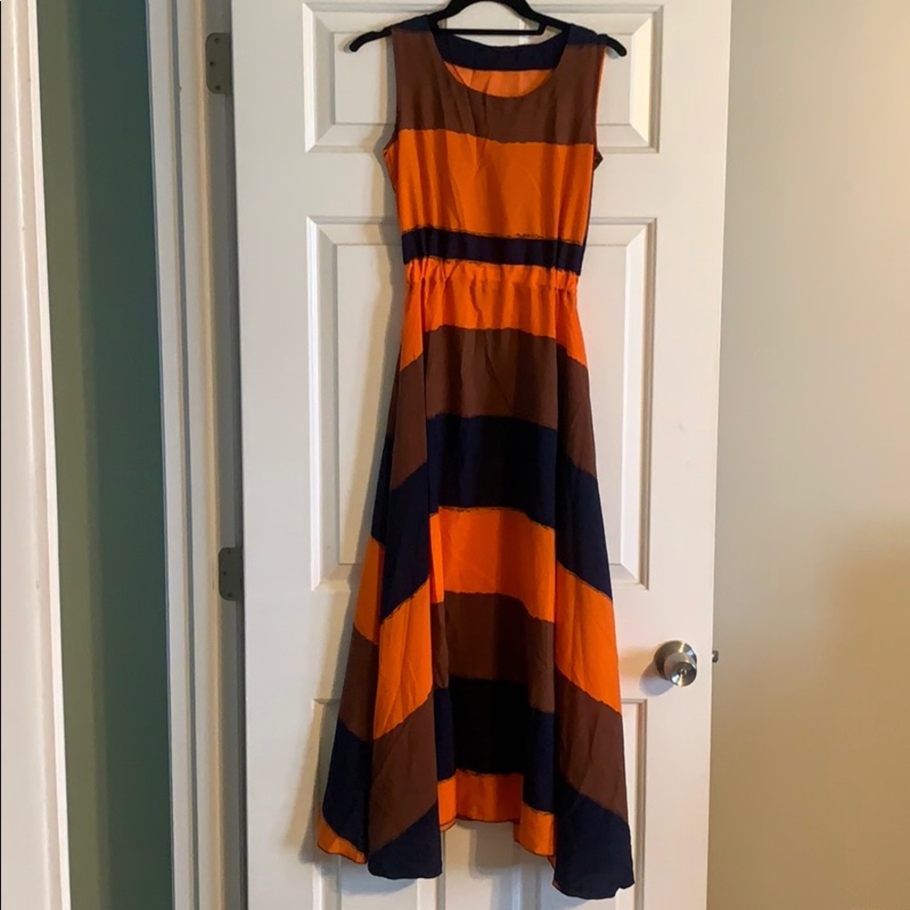 High Low sleeveless maxi dress size L